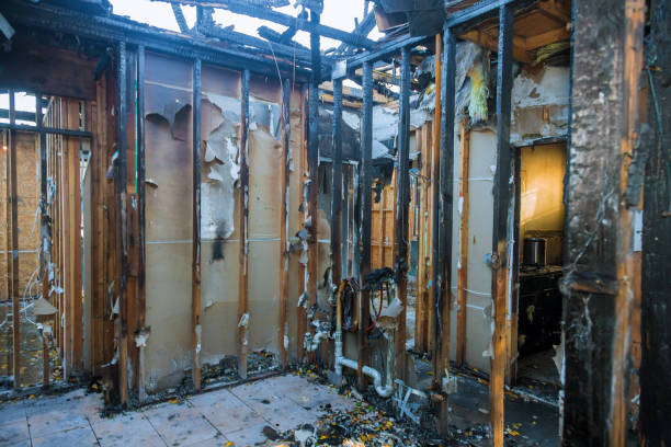 Professional Fire Damage Assessment technician working in Las Vegas, NM